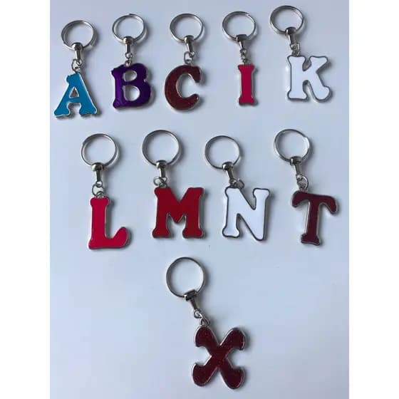 Chaveiro De Letras em aço!
