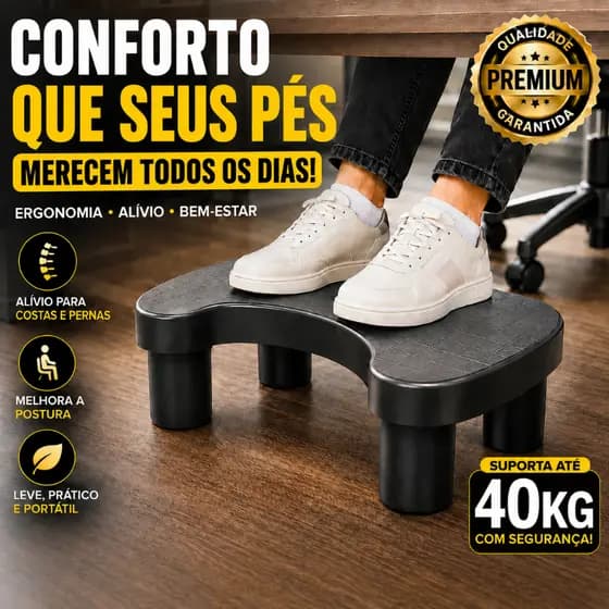 Apoio Para Os Pes Vasa Sanitario Banquinho Cocoras Anti Prisao De Ventre Portatil Reforçado