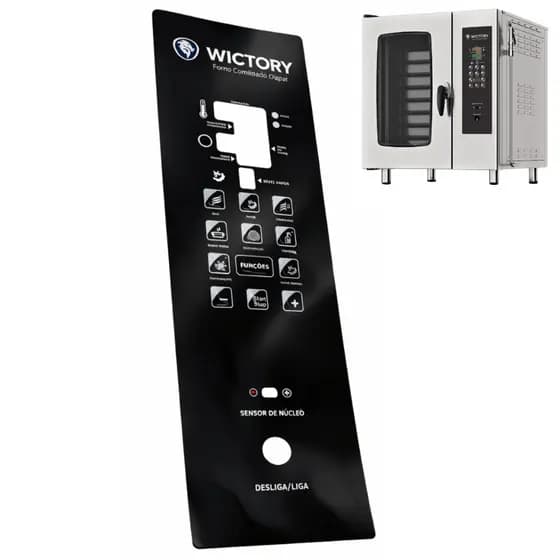 Adesivo Frontal Forno Wictory
