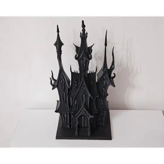 Solar gótica no estilo Tim Burton