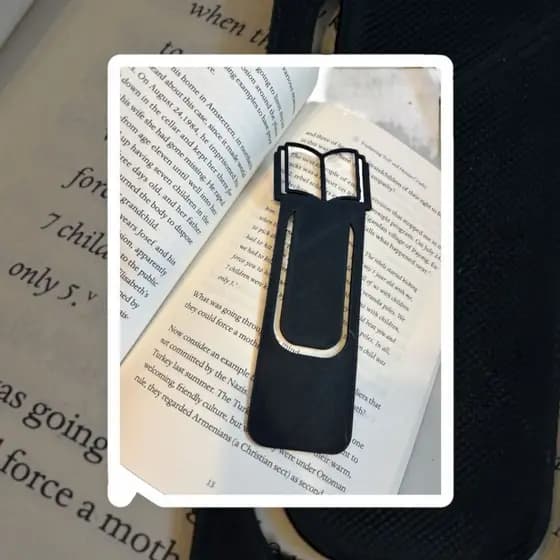 Marcadores de Livros com Função Organizadora