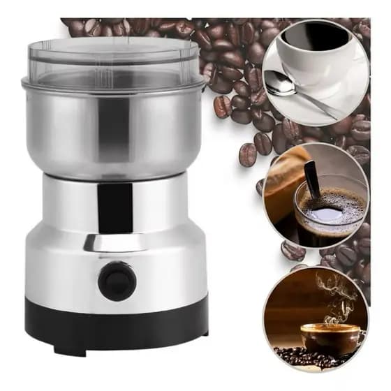 Moedor De Grãos Triturador Café Elétrico Gourmet Em Aço 110v