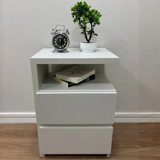 Mesa de cabeceira Milano - 100% MDF Premium