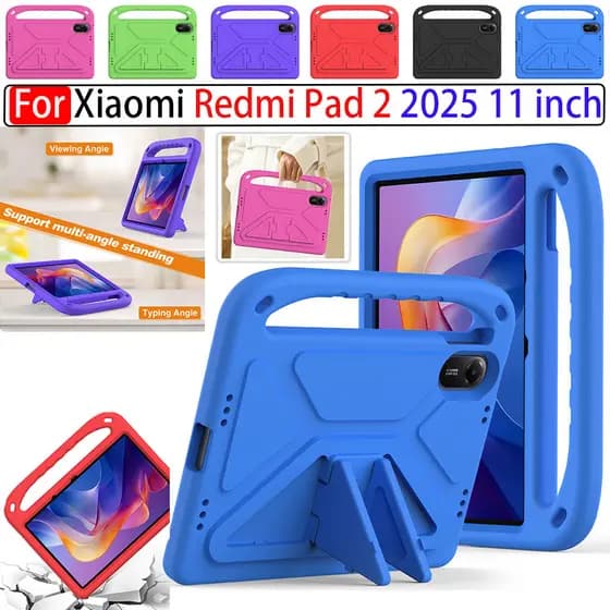 Para Xiaomi Redmi Pad 2 11 Polegada 2025 Caso À Prova De Choque Crianças Dos Desenhos Animados Titular Eva Lidar Com Cap