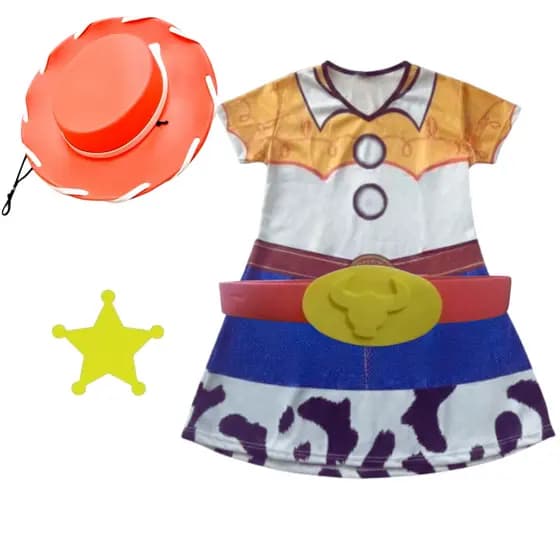 Fantasia Jessie e Woody Toy Story Para Festa Temática Aniversário Eventos