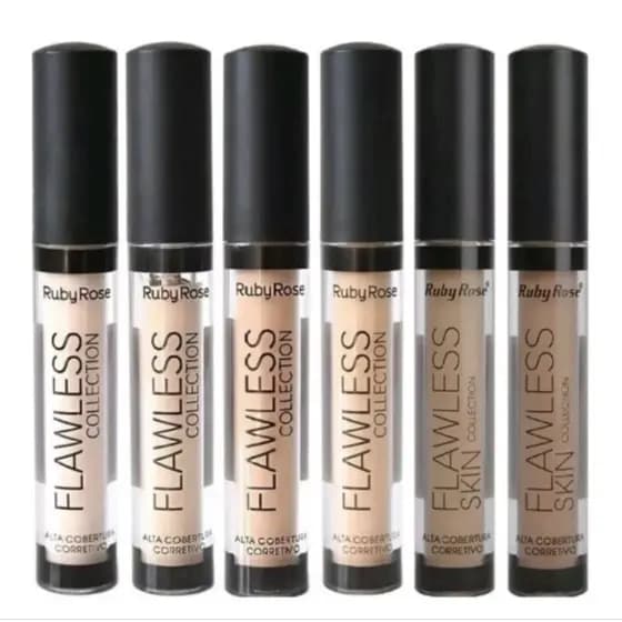 Compartilhar: Corretivo Líquido Naked BEGE NUDE CHOCOLATE Ruby Rose(HB-8080)