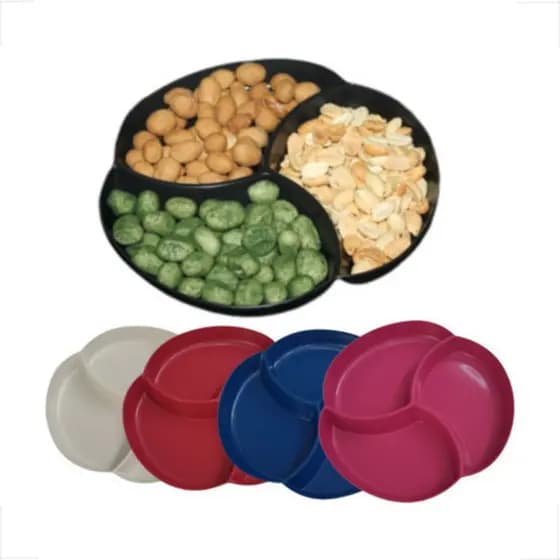 Kit 30 Petisqueira Pequena Divisória – Plástico