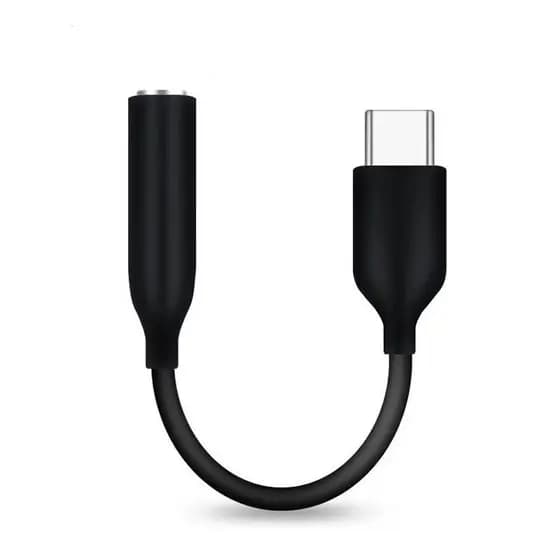 Adaptador Tipo C para Fone de Ouvido P2 3.5mm Android de alta qualidade