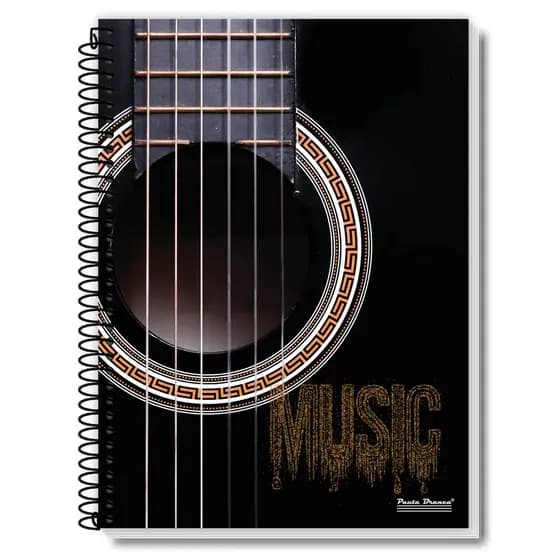CADERNO UNIVERSITÁRIO 20 MATÉRIAS 400 FOLHAS ROX PAUTA BRANCA