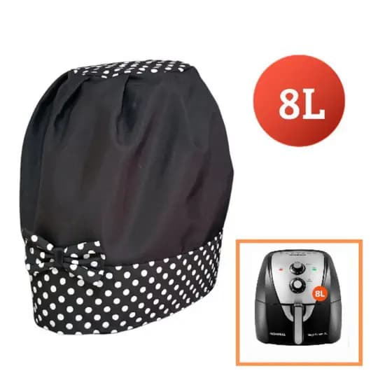 Capa para Air fryer Fritadeira elétrica 8 litros com Laço
