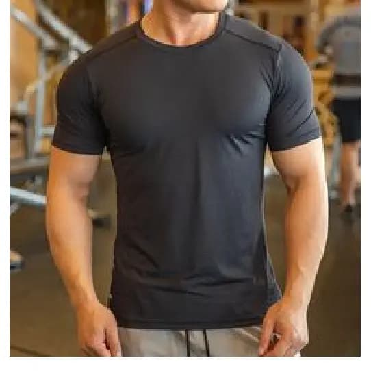 Camisa Térmica Manga Curta Treino Térmica Proteção Uv