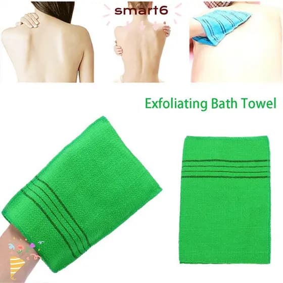 Limpador De Toalha De Banho Esfoliante Inteligente , Massagem Portátil , Fibra De Viscose , Purificador De Chuveiro Durá