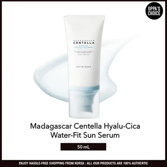 SKIN1004 Madagascar Centella Hyalu-Cica Water-Fit Sun Serum 50mL