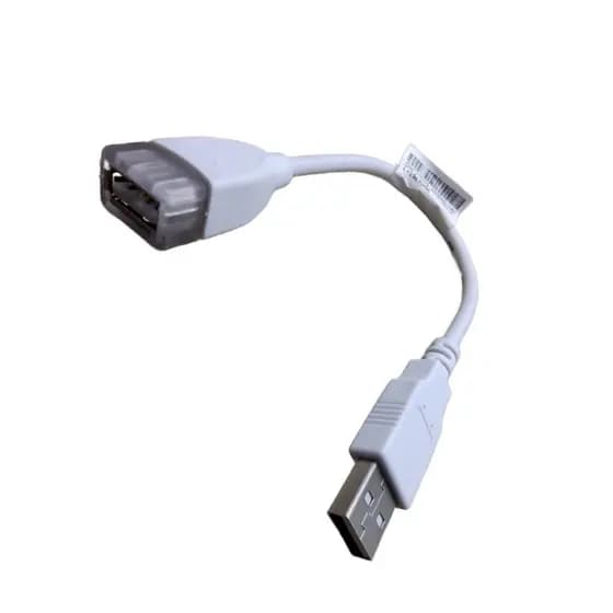 Cabo extensor dados Multilaser carga Micro usb 2.0 9cm Multiuso