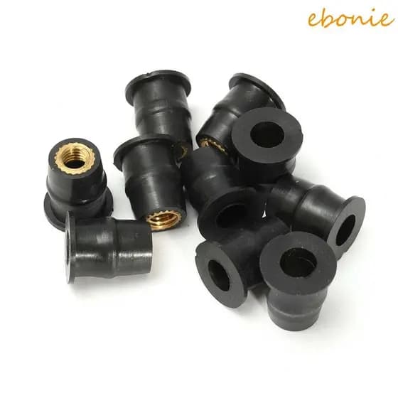 EBONIE Fixador De Pára-Brisas Para Motocicletas Acessórios Suzuki Cego De Wellnut Métrico 4/5/6mm Parafusos