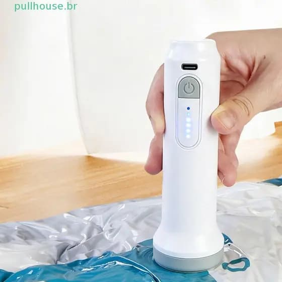 Bomba De Vácuo Elétrica PULLHOUSE , Mini Leve De Saco , Ar Comprimido Recarregável