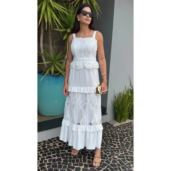 Vestido Thay Branco