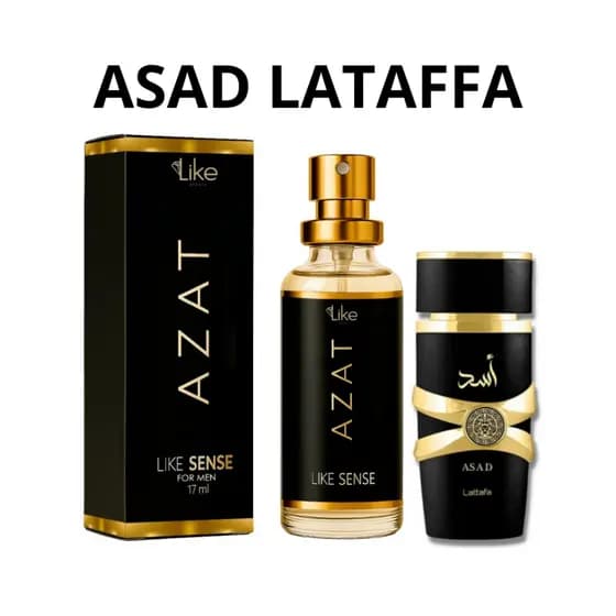 Perfume Azad Like Sense Masculino 17ml Similar ao Asad Lattafa Importado Árabe
