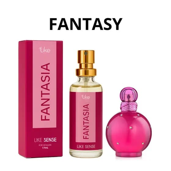 Perfume Fantasy Like Sense Feminino 17ml Inspirado no Fantasy Fixação Alta Importado Presente