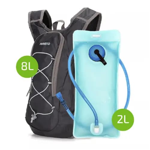 Mochila Hidratacao Impermeavel Bolsa D`agua Bike 2 Litros KW10036