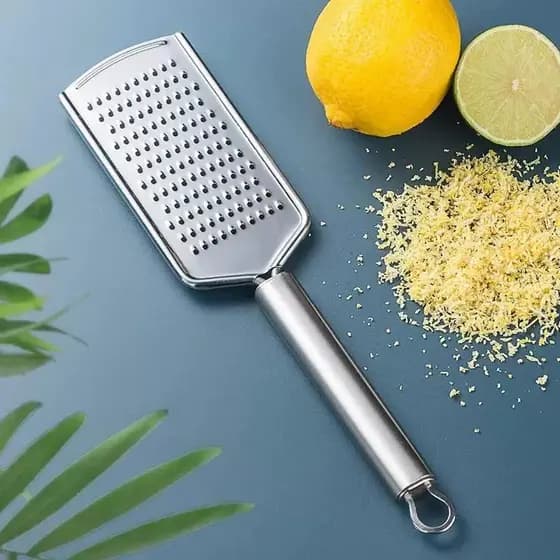 Ralador Fino de Aço Inox – 24cm Ideal para Queijos, Legumes, Alho e Muito Mais WL-2471