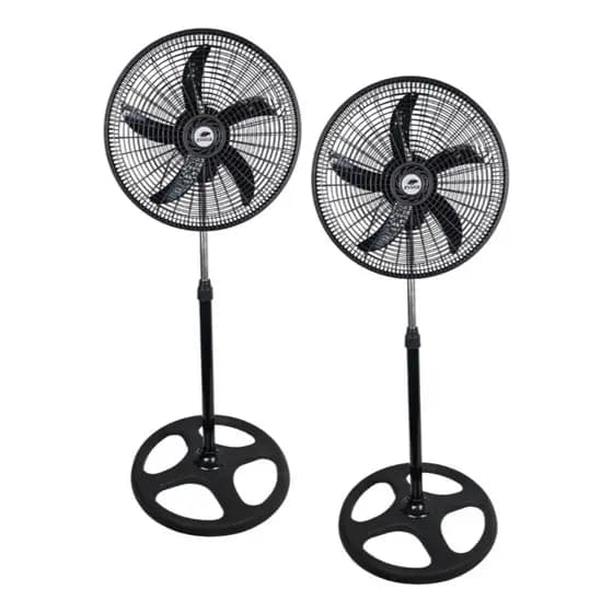 02 Unidades Ventilador Coluna 18" 110v Ventilador Evoox Chão