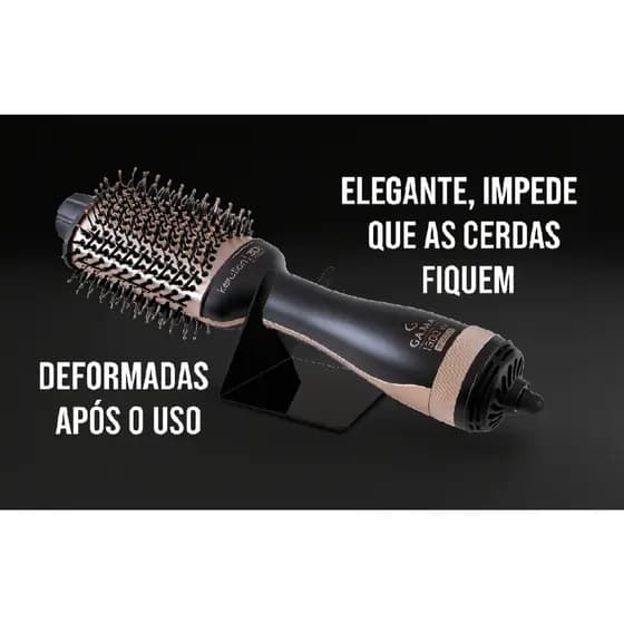 Suporte Descanso de Mesa para Escova de Cabelo Elétrica Universal