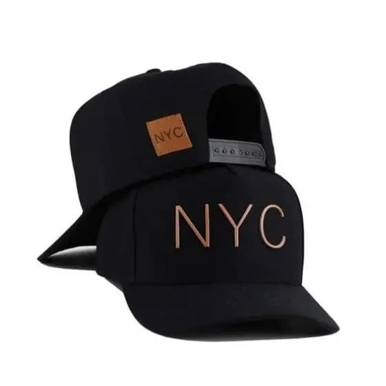 BONÉ NEW YORK NYC FECHO PLÁSTICO TECIDO DE ALTA QUALIDADE E ÓTIMO ENCAIXE