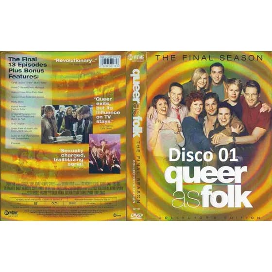 Dvd Queer as Folk - As 5 Temporadas Completas - Legendado - 15 Discos