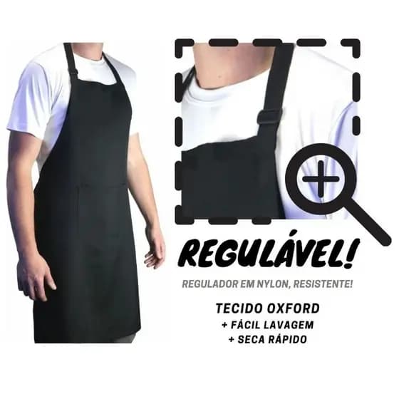 Avental de Tecido Brim Algodao para restaurante/pizzaria/lanchonete/profissional