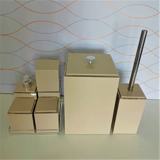 kit 7 peças premium acrílico luxo