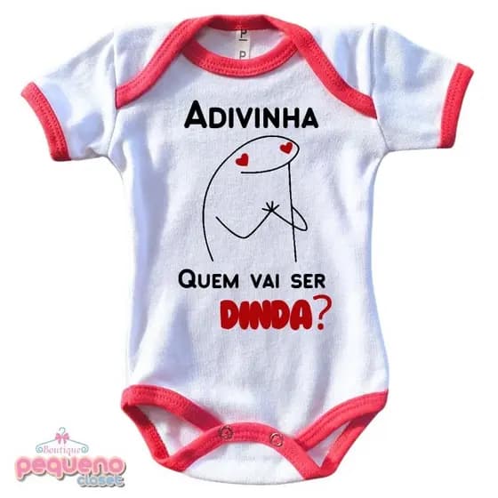 Body Bebê Personalizado Dinda