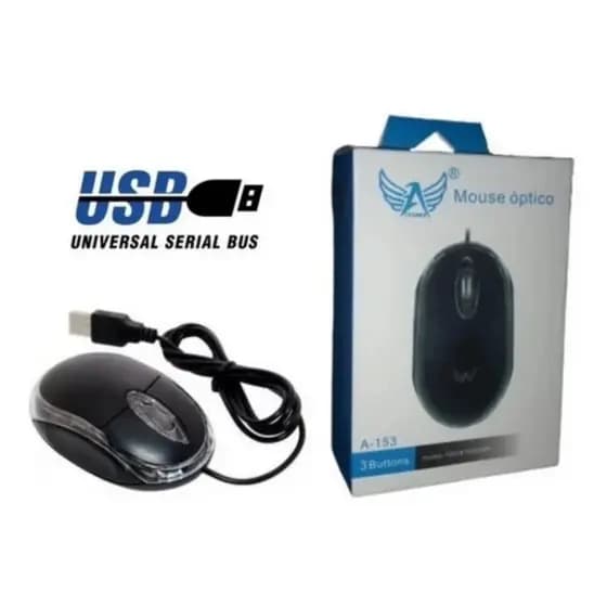 Mouse com fio Altomex pra Notebook /computador