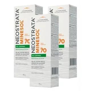 Protetor Neostrata Minesol Oil Control FPS70 KIT 3 Unidades
