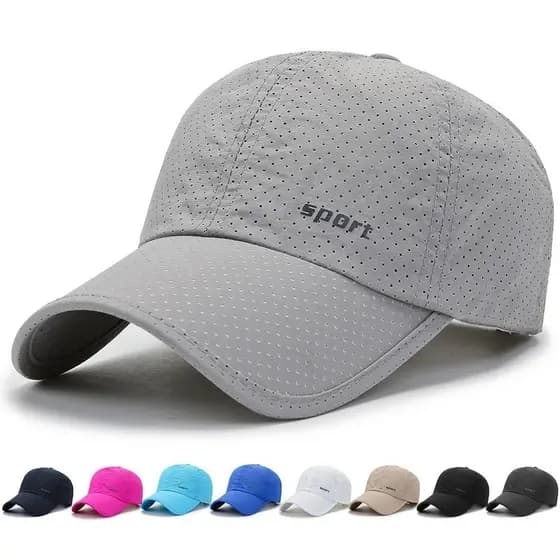 Boné Tactel Casual Respirável Baseball Sport Secagem Rápida - Outdoor Sport