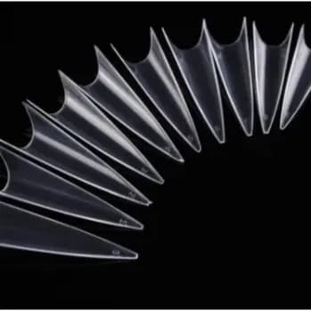 Unha Tips Vamp 100 Unidades Manicure Alongamento