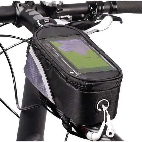 Porta celular bolsa suporte para quadro bike