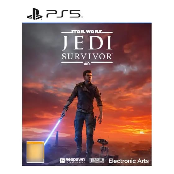 Star Wars Jedi Survivor PS5 Jogo Físico de Disco Original Lacrado Novidade PS5 Ação e Aventura Pronta Entrega