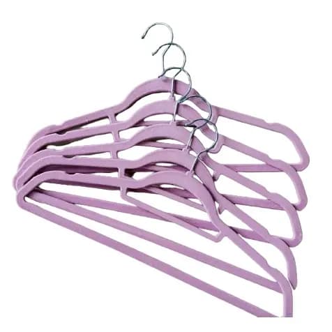 Kit de 10 Cabides Aveludados Antideslizante Adulto