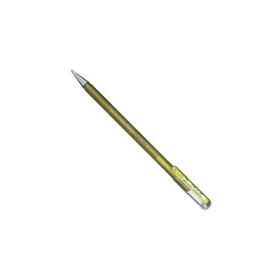 Caneta Gel Hybrid Dual Metallic 1,0 mm Dourada Ref.k110-dxx Pentel