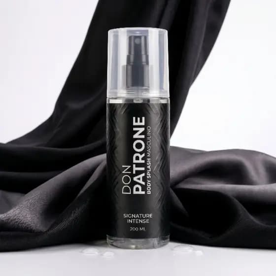 Body Splash Masculino Don Patrone Signature Intense 200ml – Inspiração Sauvag Amadeirado Intenso