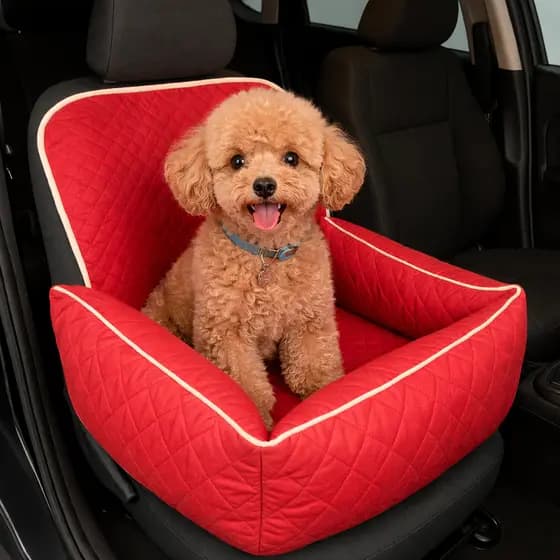 Protetor de Banco Veicular Impermeável Dianteiro Toddy Vermelho