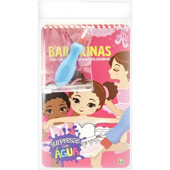 Surpresas com Água: aquabook Bailarinas