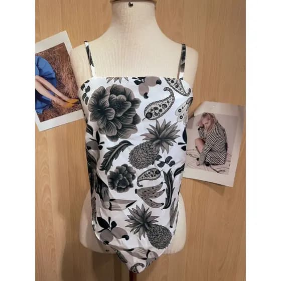 Blusinha Cropped Leve Estampado Moda Feminina