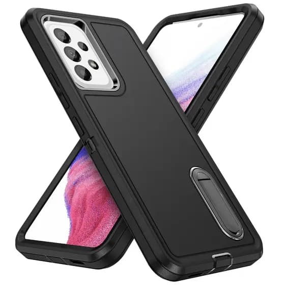 Capa Anti Impacto Armadura Reforçada Para Samsung Galaxy A14/A53/A54 com suporte