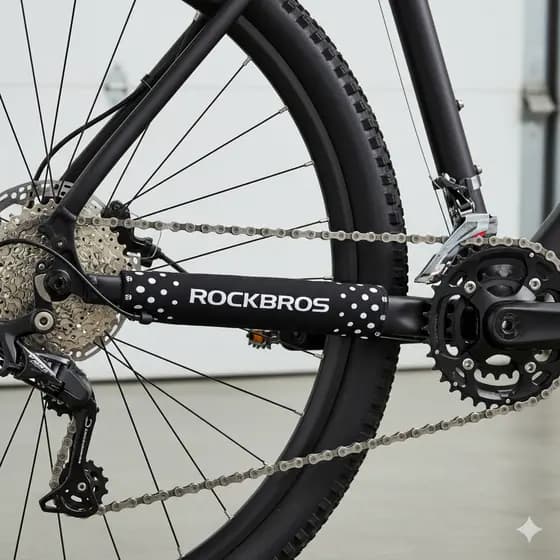 Protetor Quadro Corrente Rockbros Neoprene Leve Resistente Chain Stay
