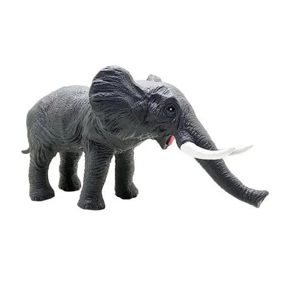 Elefante em Vinil macio DB Play- Coleção Animais Selvagens Premium