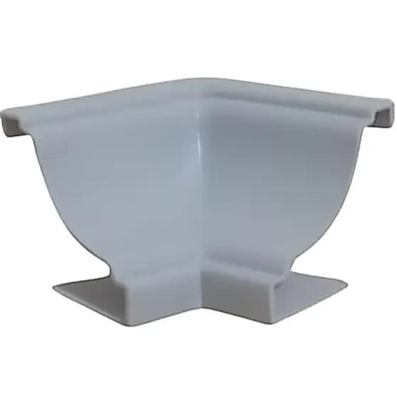 Kit 50 Cantoneiras Interna Para Forro PVC BRANCO GELO