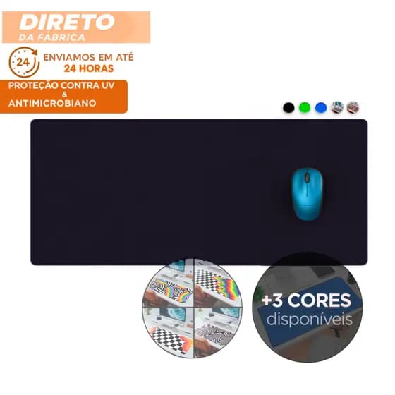 MousePad Grande Grande 80x30 Deskpad Antiderrapante Computador Notebook Mouse Pad Grande RGB