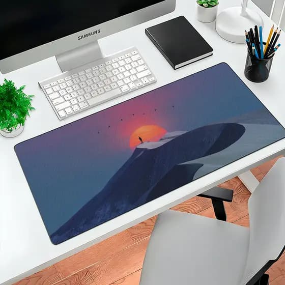 MousePad Grande Anime Sadboy 80x30 Deskpad Gamer Grande Premium Moderno